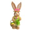 Easter Bunny Figurine Statue Decor Ornament Animal Sculpture for Yard