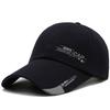 Men's Extended Brim Baseball Cap - Spring & Autumn Korean Style Outdoor Sun Protection Hat for Fishing & Travel