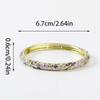 Enamel Vintage Cloisonne Bangle Traditional Women's Hand Bracelet Dainty Flower Bangle  Ladies