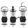 Rechargeable LED Camping Lantern Flashlight,Solar Powered Light With Hand Crank For Emergency,Mni Power Bank With USB