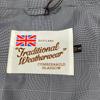 TRADITIONAL WEATHERWEAR 31255990437 Gray TWW Glen Check PE Soutien Collar Coat coat 40 Black x whiteUsed