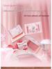Lychee Secret Garden Blush: Brightening, Adherent Purple Makeup for a Girlish Glow with Puff