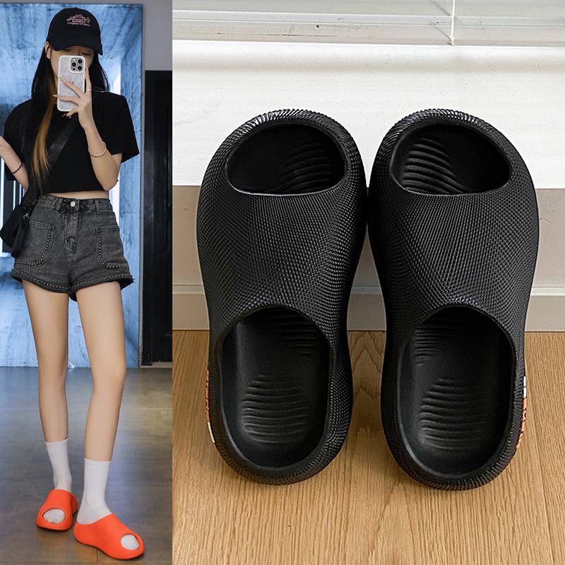 Men s Women s Textured EVA Slides Comfortable Open-Toe Slippers Non-Slip Indoor/Outdoor Footwear 36