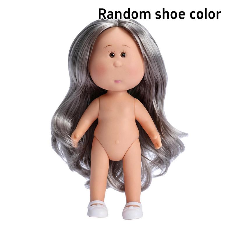 14cm Mini Potato Doll 5 Movable Joints Diy Vinyl Cute Dolls Toys Naked Baby Small Potato Doll Diy Dressing Doll Home Decoration