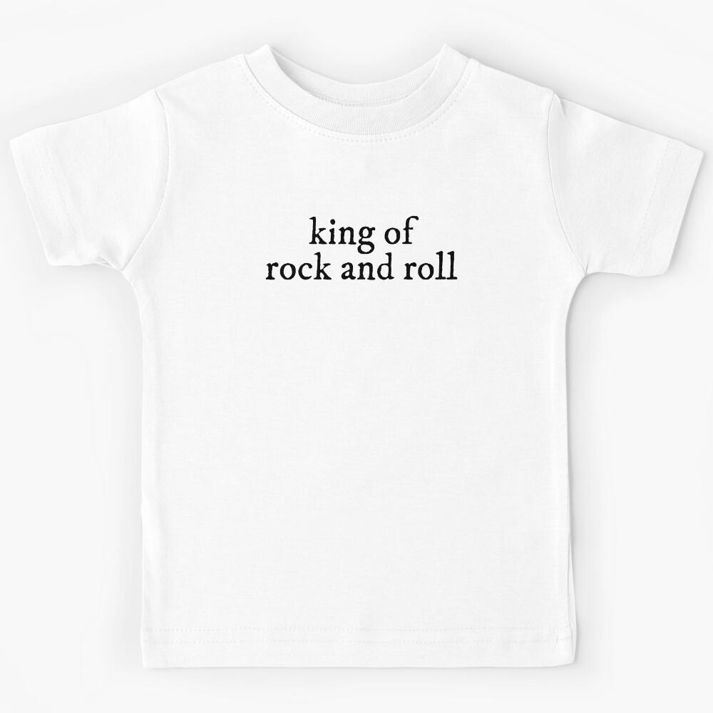 king of rock and roll Kids T-Shirt 170