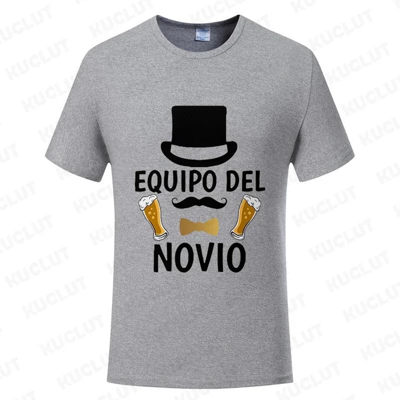 Spanish DDS Bachelor Party Best Unisex Tshirt Team EVG Groom GroomsUnisex Tshirt Boyfriend Single Farewell Tees Funny Beer Y2k Tops