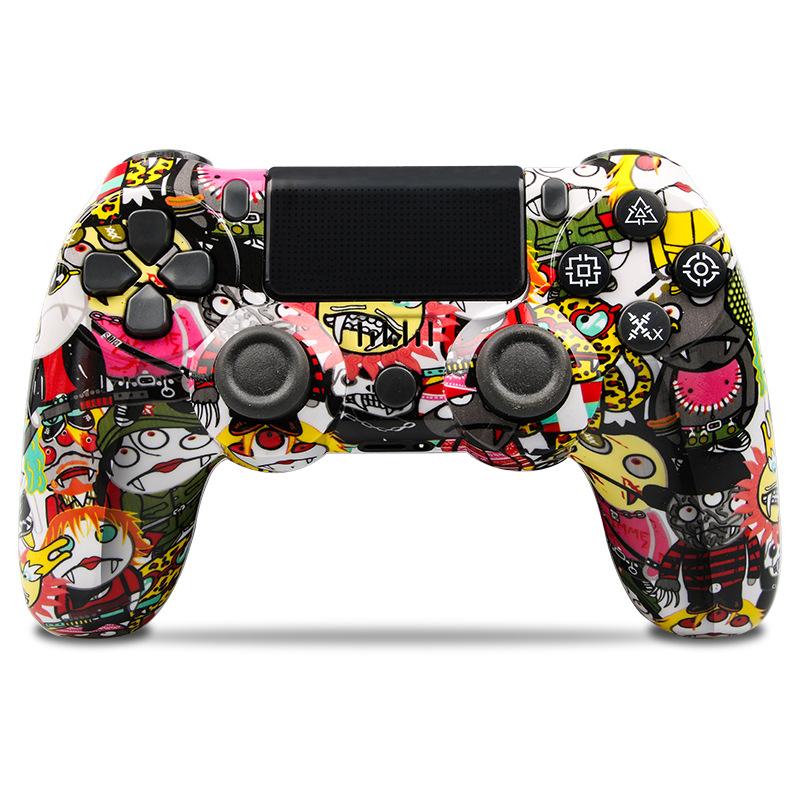 

Беспроводной контроллер VAORLO для PS4, контроллер Ps4, геймпад, контроллер с двойной вибрацией и триггерными кнопками с разъемом 3,5 мм