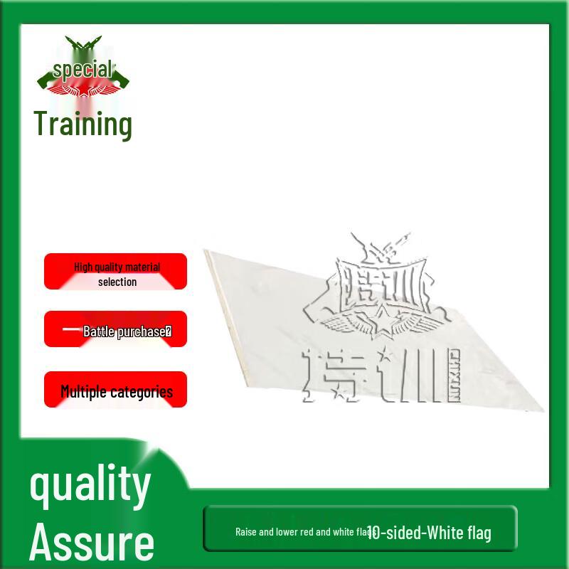 Training Red White Signal Flags Accessories