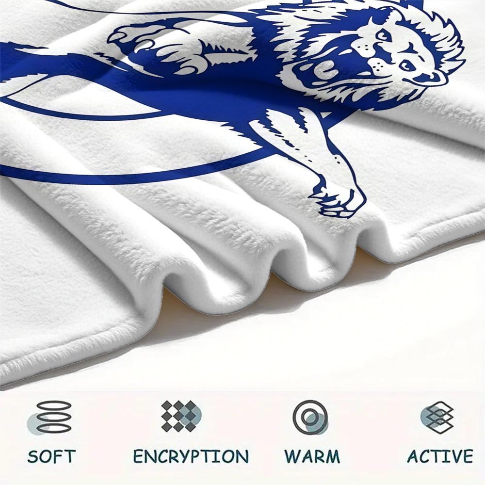 Millwall Football Club Flannel Blanket, High quality Comfortable for All Seasons, Home Decor, Warmth and Comfort