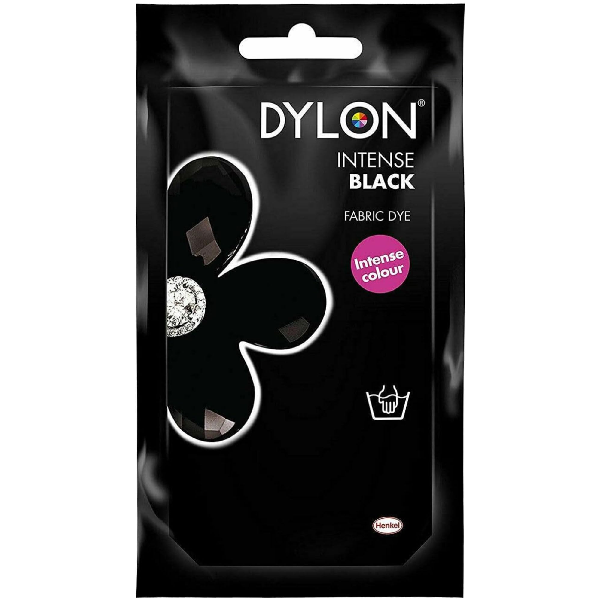 

Dylon Premium Dye 12 Intense Black Velvet Black Dye with Becker s Nitrile Gloves Included Black 1 Piece