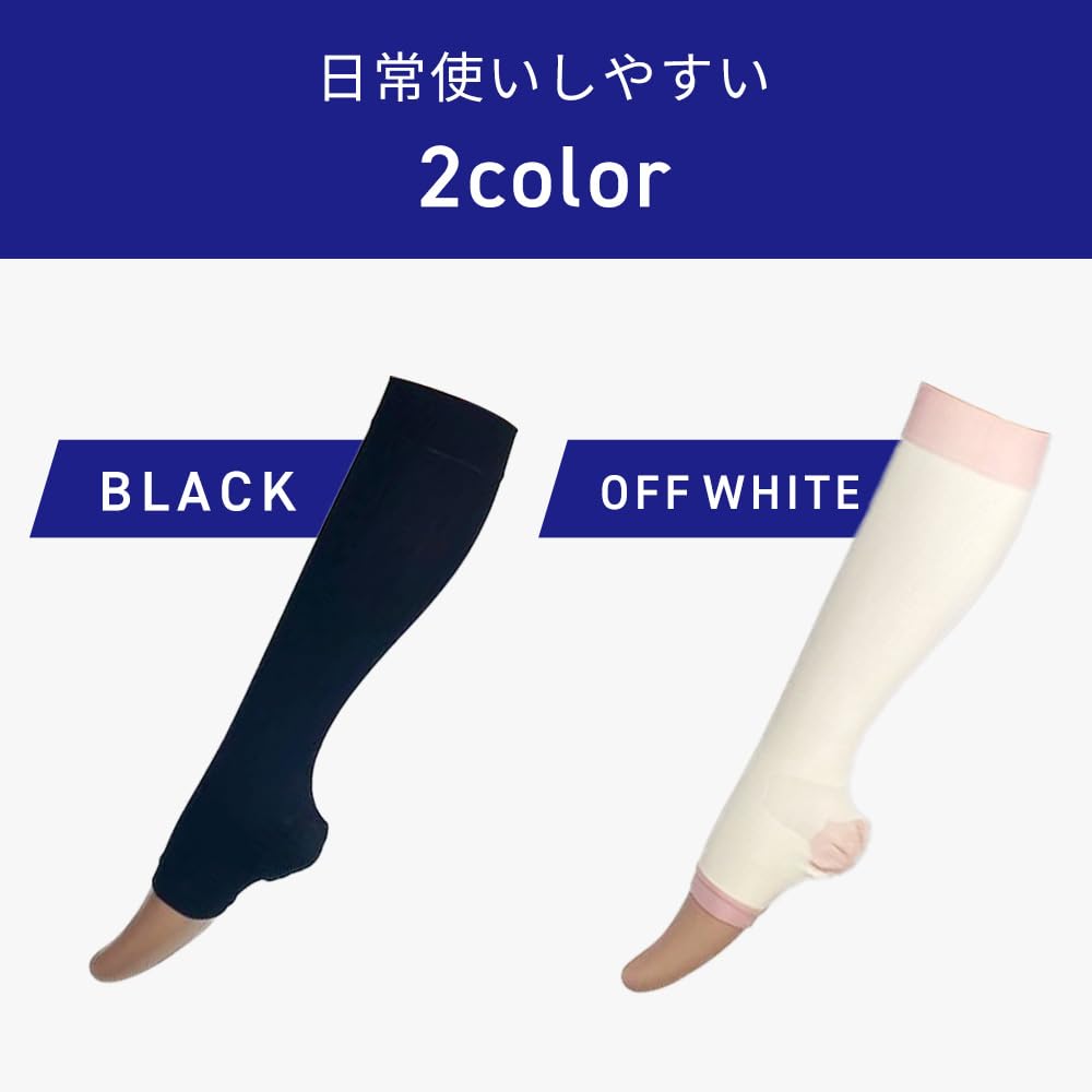 Iris Plaza Sleep Nylon Compression Made in Japan of Graduated Compression Maximum 20hPa Moisturizing Nanofine Processing for Odor Size M Socks, (Set