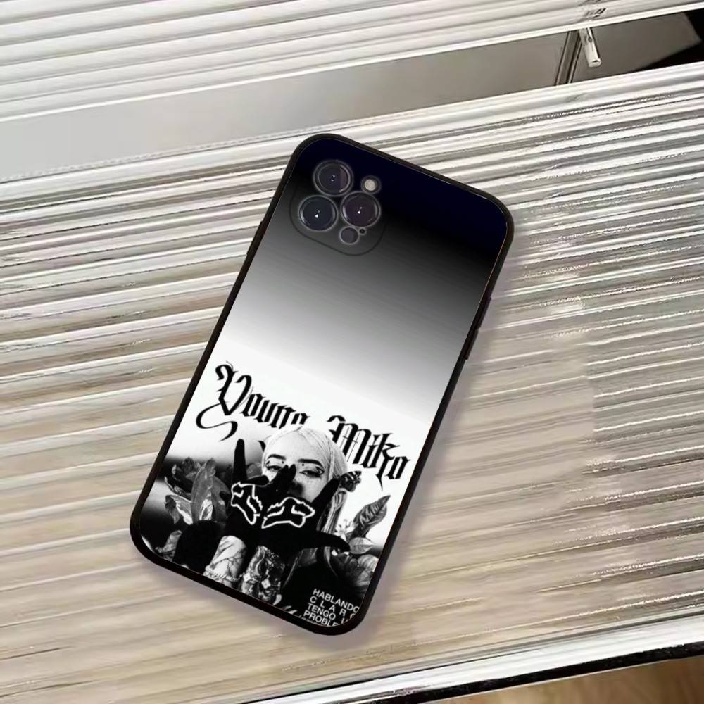 Y-Young Miko Singer Fashion Phone Case For iPhone 17, 16,15,14,13,12,11 Plus,Pro Max, Others Soft Black Cover