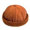 Knitted Beanies Women Men Warm Thick Winter Hat Fashion Docker Sailor Biker Cap Vintage Brimless Hat