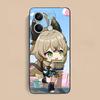 Game GI Kirara Mobile Phone Case for Xiaomi Redmi 15 14 13 12 A5 3 2 1 C Plus 4G 5G Colorful Printing Cover Luxury Cover Pretty