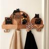 Originality Wall Mounted Key Holder Cat Entrance Storage Rack Cute Entryway Hooks  Office