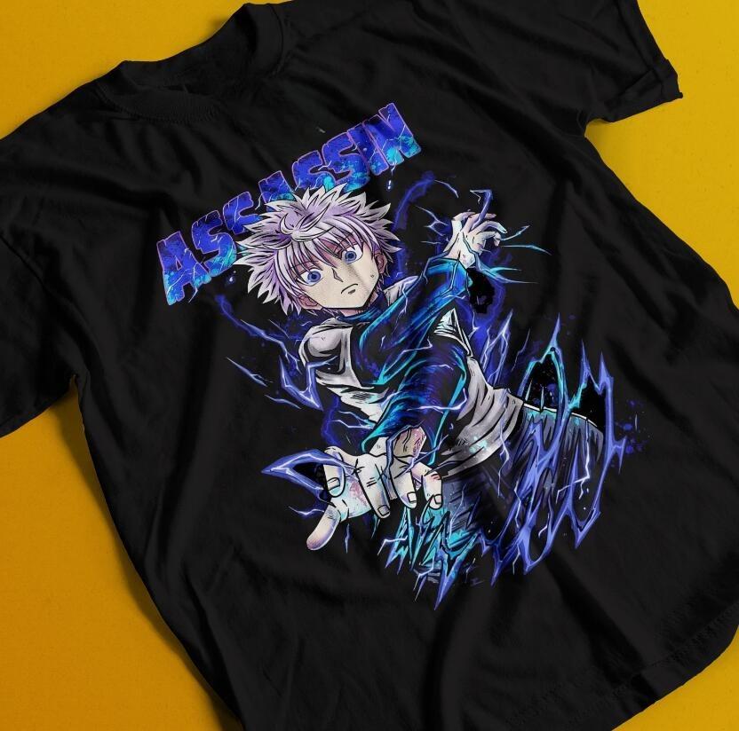 Chrollo Lucilfer Book T-shirt Hunter X Hunter HXH Anime Summer Cotton Men Women Top Tee Streetwear Casual Trendy Oversized Loose