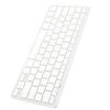 Wireless Keyboard Mini 78 Keys Ultra Thin Portable White Computer Keyboards for Android for OS X for IOS for