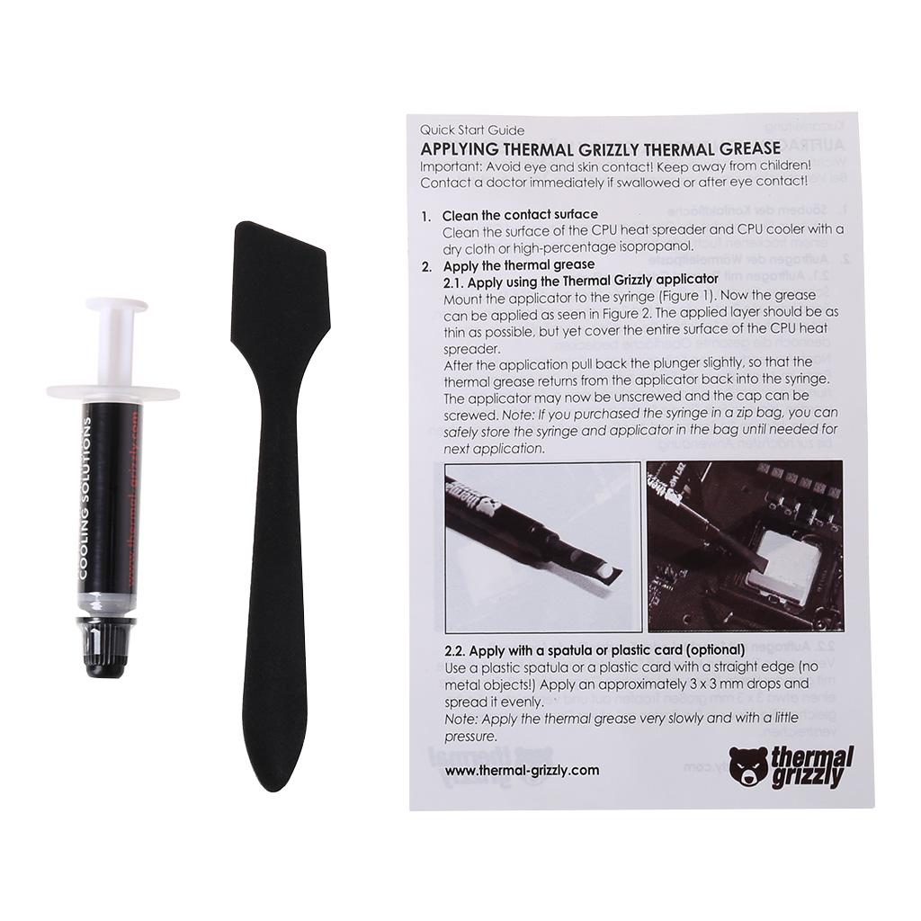 Syring Thermal Grease Paste Cooler 12.5W /m-K Conductive Heatsink Gypsum Cooler for CPU GPU Processor IC Chipset Cooler