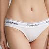 Calvin Klein Modern Attraction Jacquard Waistband Sexy Bikini Triangle Underwear Women Underwear White F3787AD-100