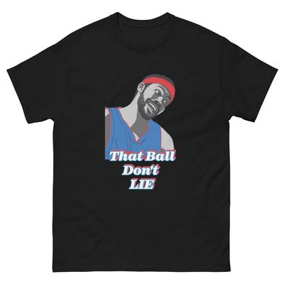 Der Ball lügt nicht! Rasheed Wallace T-Shirt, Lustige Shirts, Sheed Zitate, Pistons T-Shirt