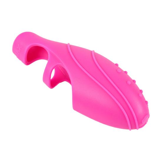 Finger-Vibrator, G-Punkt-Klitoris-Stimulator, weiches Silikon, Teaser-Hülse, Massagegerät für Frauen, wasserdichtes Sexspielzeug für Erwachsene