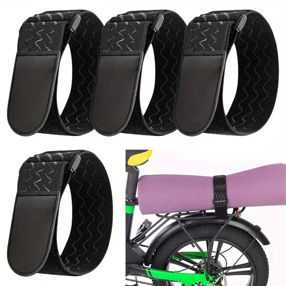 Multipurpose Elastic Straps with Anti-Slip Strips Fastening Securing Tape Loop Cinch Straps  Cable