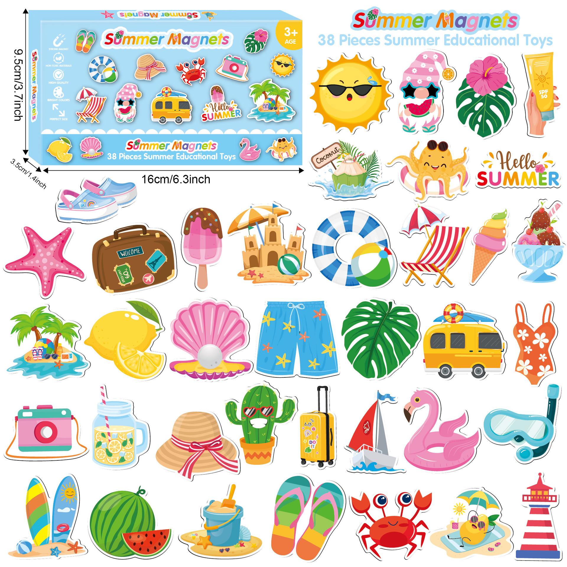 Food Refrigerator Stickers Cute Cartoon Children s Kitchen Home Decoration DIY Fun Food Soft Magnetic Refrigerator Stickers