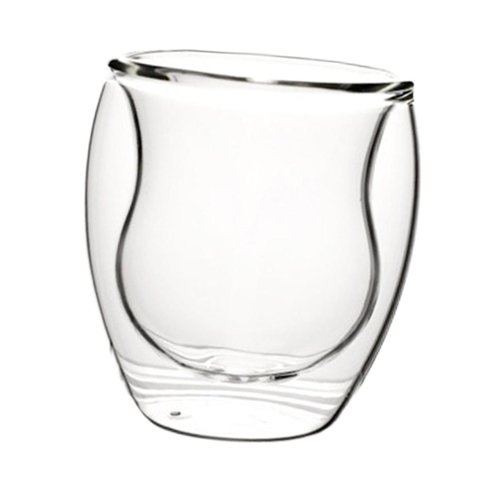 Tea Cup Drinking Heat Resistant Insulated Mug Multipurpose Glasses Double