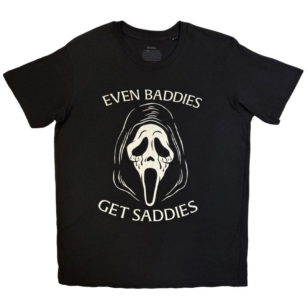 Ghostface Even Baddies Get Saddies T Shirt XL
