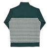Delsol 7907 Hahnentrittmuster Ponte Langarm 2025 Golf Plus 4L Set, Grün, Stretch, Herbst/Winter Damenbekleidung, Halbreißverschluss, Größen, Grün, M, L, LL, 3L,