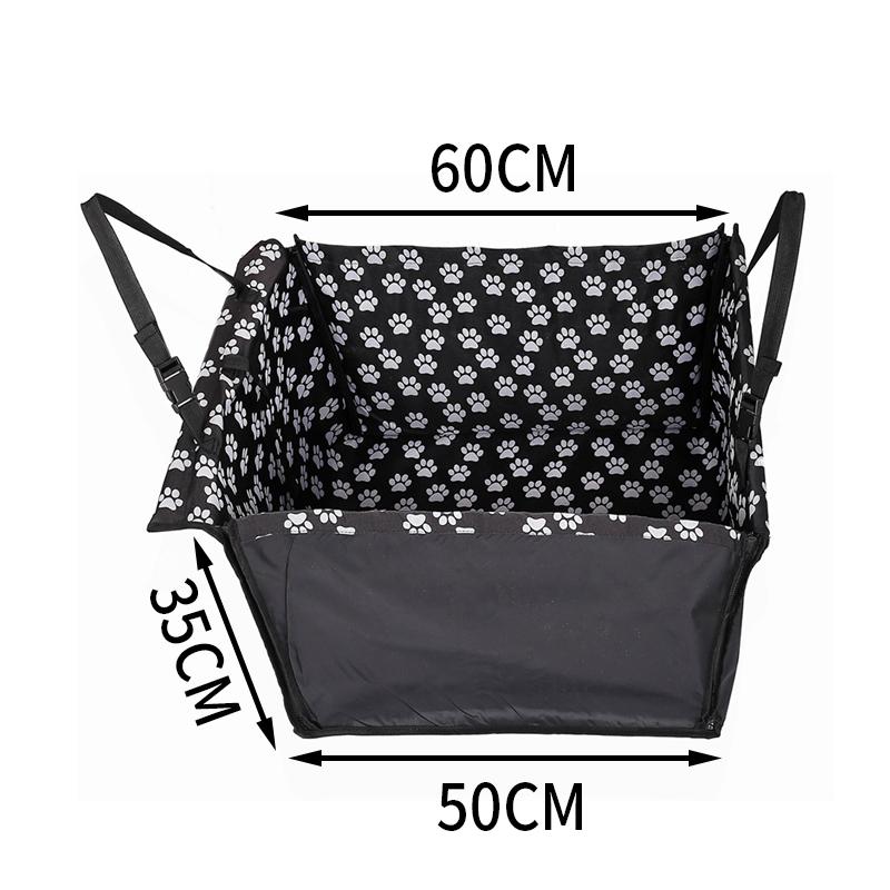 CAWAYI KENNEL Wasserdichte Haustierträger, Hunde-Autositzbezug, Matten, Hängemattenkissen, Tragetasche für Hunde, Transport in Perro Autostoel