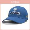 Ayrton Senna Racing Cap With Embroidery For Outdoor Sun Protection And Wind Resistance
