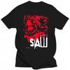 Movie SAW Horror Head Torture T Shirt Men Women Fashion Cotton Tshirt Vintage Clothes  Tee Clothing Harajuku Y2k Tops