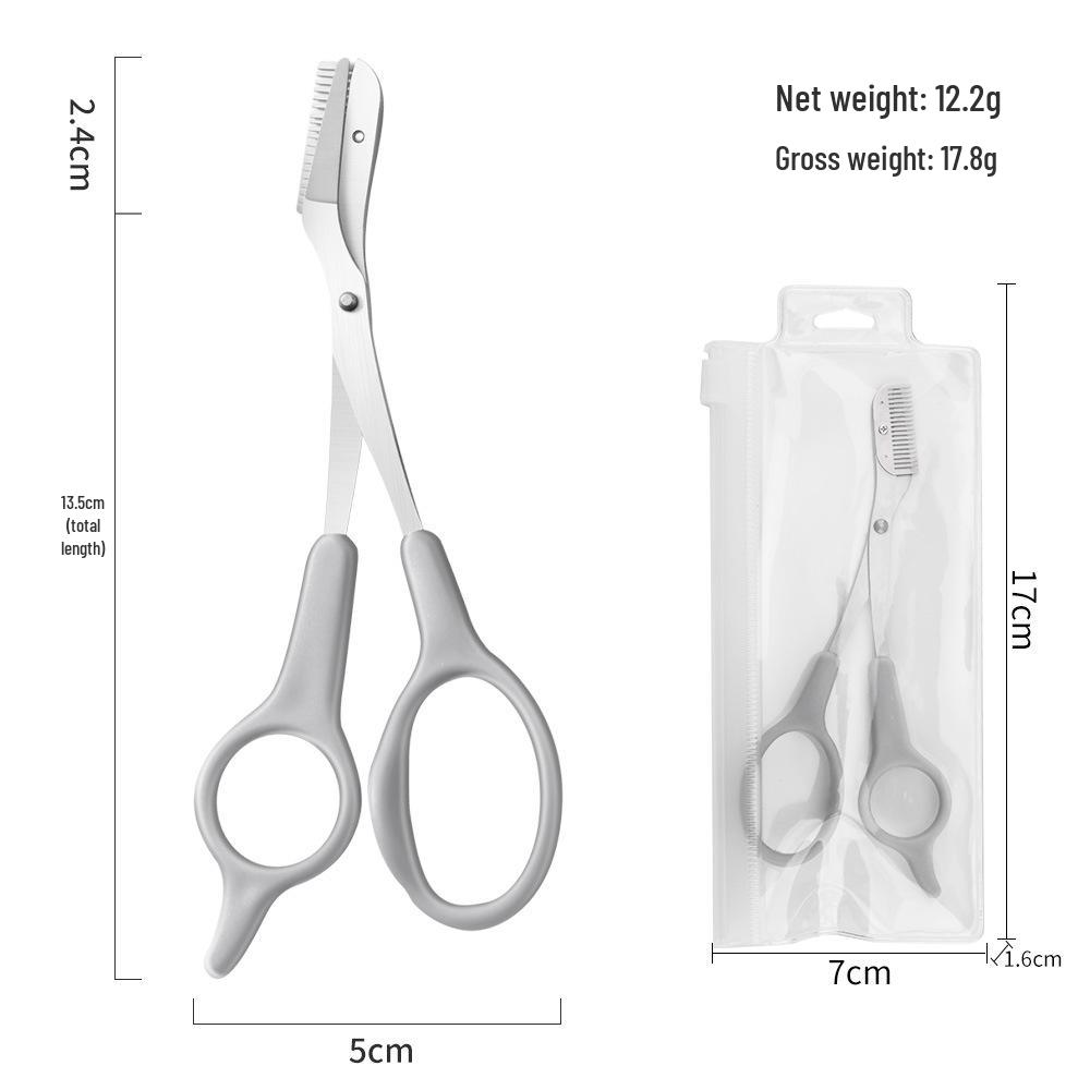 

Beginner Eyebrow Comb & Trimmer Set for Men & Women: Perfect Home Tool for Shaping Eyebrows