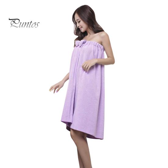 

Банное полотенце из микрофибры с бантиком и регулируемой застежкой-лентой, эластичное банное полотенце-бандо в стиле обертывания груди фиолетовый