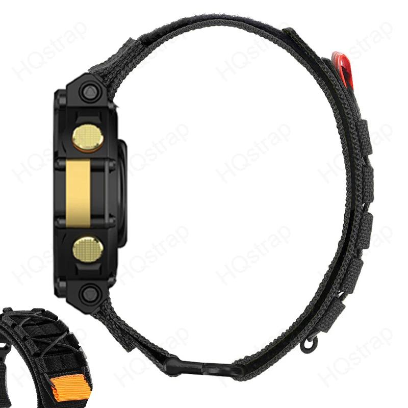 Bracelet en nylon coloré pour Huami Amazfit T-rex 2 boucles pour bracelet de rechange Huami Amazfit Trex/Trex Pro/Trex Ultra Bracelet tyrannosaure