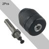 Drill Chuck &SDS Plus Adapter 3/8-24UNF 0.8mm-10mm Keyless Metal Drill Chuck With Quick Change Adapter Hand Tools