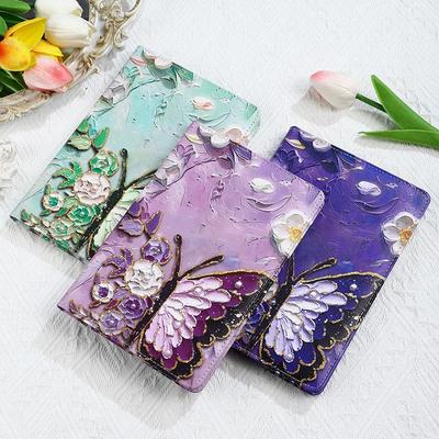 Trendy A5 Oil Painting Color Printed Notebook