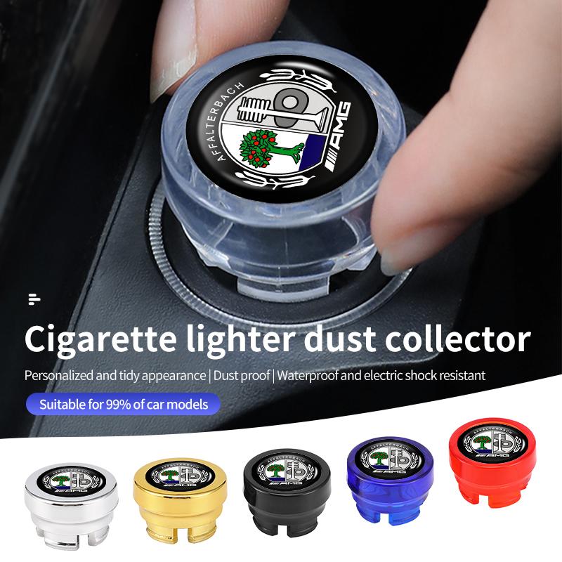 Car Cigar Lighter Cover Dust Proof Cap Auto Decoration Plug For Mercedes Benz AMG W202 W212 W213 W220 W221 W222 C180 C200 C260 VS3