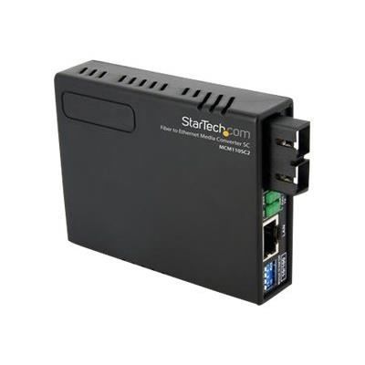 Convertisseur Ethernet Fibre Optique Multimode SC 10/100 - STARTECH - MCM110SC2EU - 2 Port(s) - 2 Km