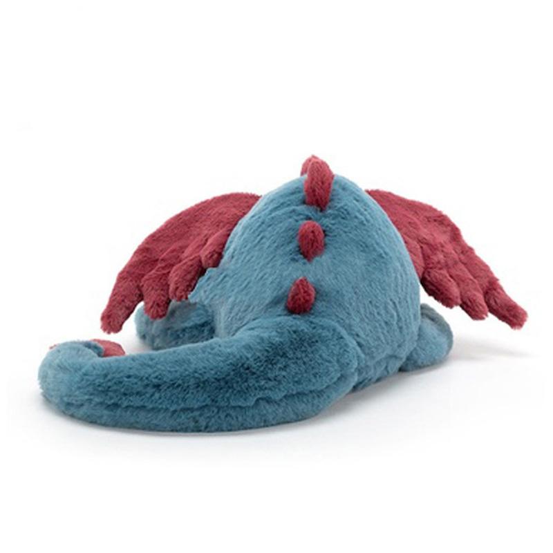 Jellycat Mythical Animals Dexteron Dinosaur Doll Plush Figure 7cm/12cm/19cm Height Length 26cm/50cm/56cm Length