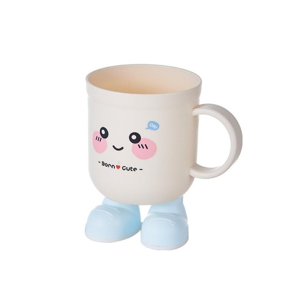 Lovely Couple Toothbrush Cup PP Tooth Brushing Cup Student Mouthwash Cup  Home