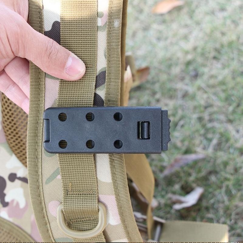 Quick Open Waist Clip K Sheath Clamp Multifunctional Back Clip Universal Utility Belt Clip Modification Accessories