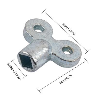 Heater Bleed Key Key Radiator Accessory Radiator Zinc Alloy 6PCS Central Heating Tool Heater Bleed Key Radiator