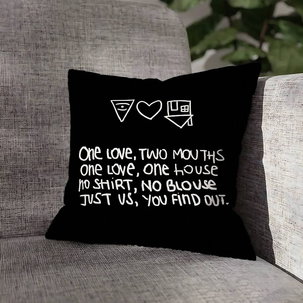 N-Neighbourhood I Love You Throw Pillow Case For 45x45cm 40x40cm 55x55cm 50x50cm 30x30cm Square Car Pillowcase Shell