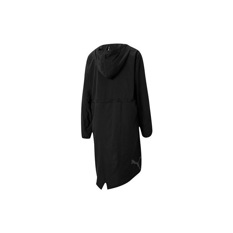 Puma Sports Running Fitness Yoga Hooded Jacket Women jackets Black 519643-02