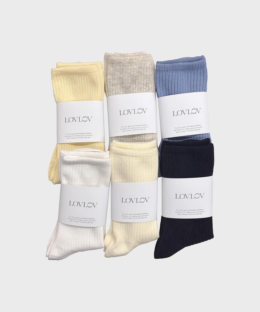 LOVLOV Soft Tint Socks