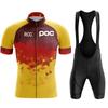 2026 Poc Fahrrad Set Fahrrad Team Kurzarm Trikot Ciclismo Männer Radtrikot Sommer Atmungsaktiv Fahrrad Kleidung Set