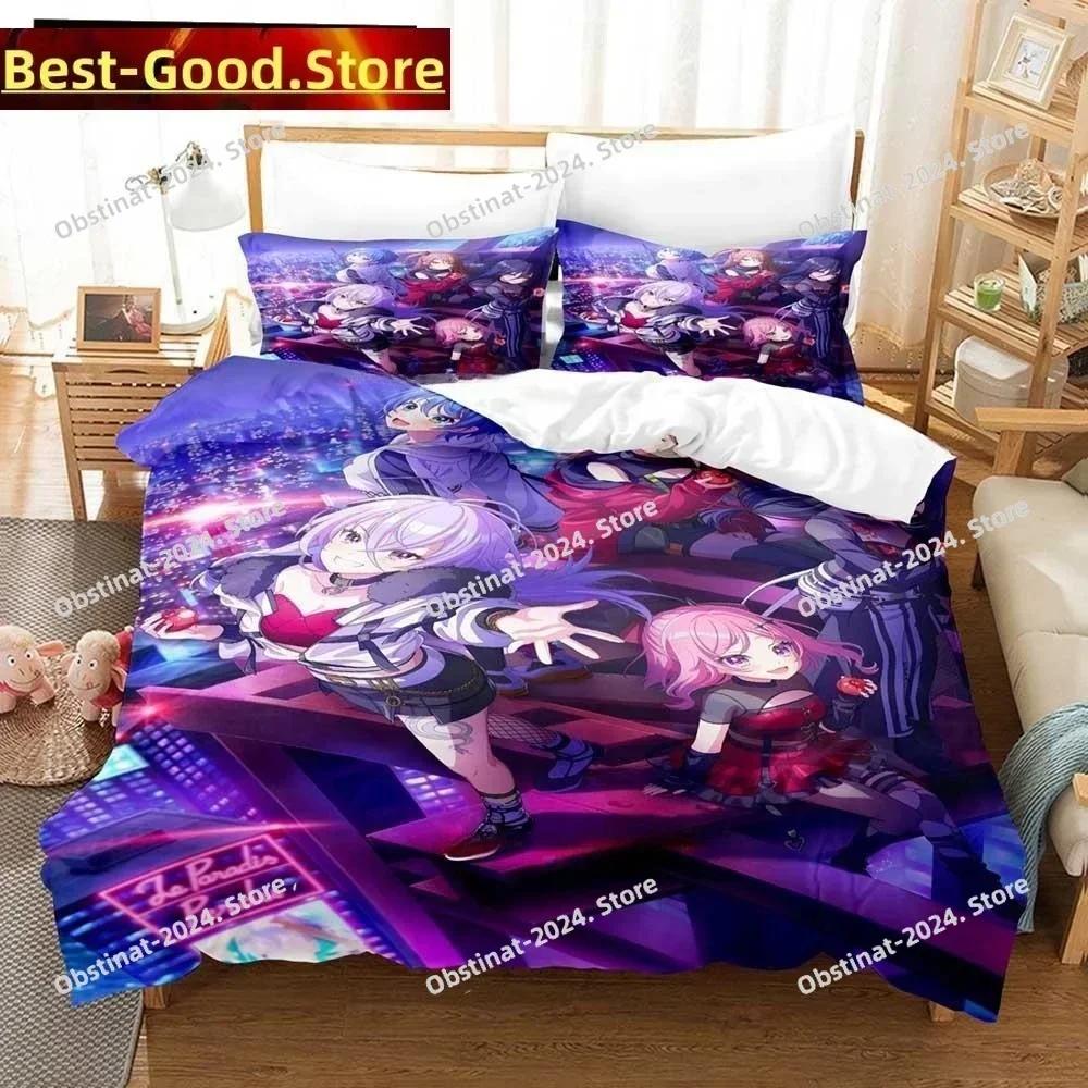 3D Anime Kawaii Girl World Dai Star Bedding Set Printed single Comforter Quilt Duvet Cover Pillow Case 3 Pieces Kids Adult Size