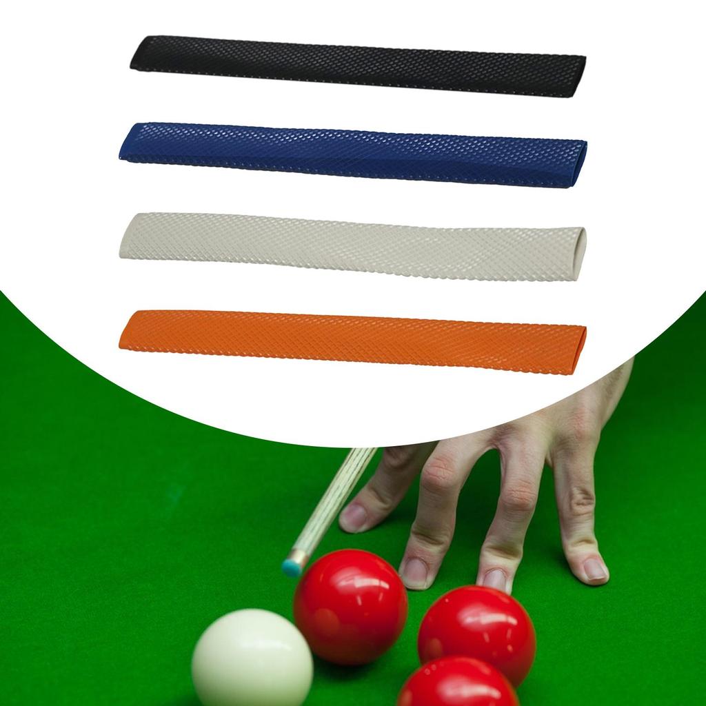 Billiards Cue Grip Sleeve 30cm Length Lightweight Rubber Accessory